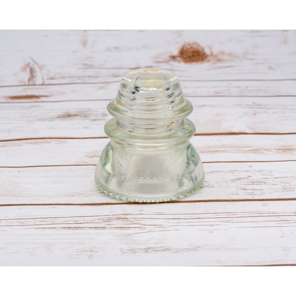 4 Vintage Glass Hemingray Railroad Telephone Insulators - Picture 12 of 14